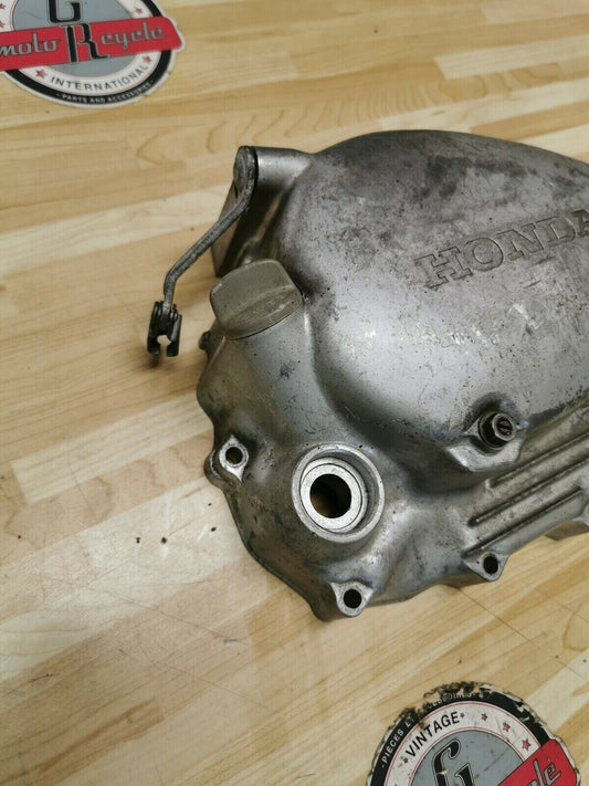 Honda CB125S 1975 right crankcase clutch cover panel