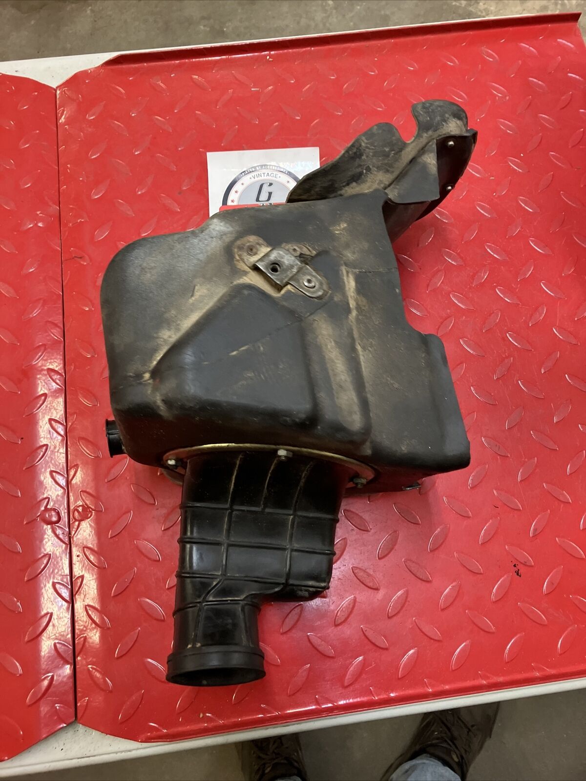 Honda CR250R 1984 Airbox air box cleaner filter housing boot connecting tube