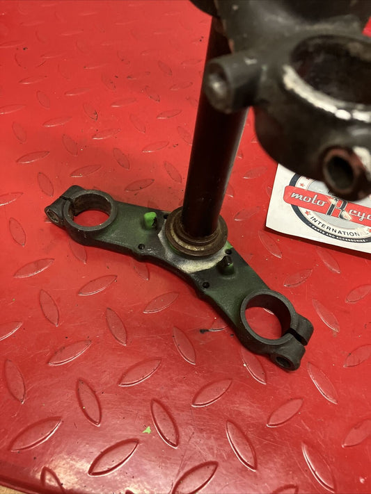 Kawasaki KDX80 1987 Steering stem triple tree clamp fork holder 1985 1986