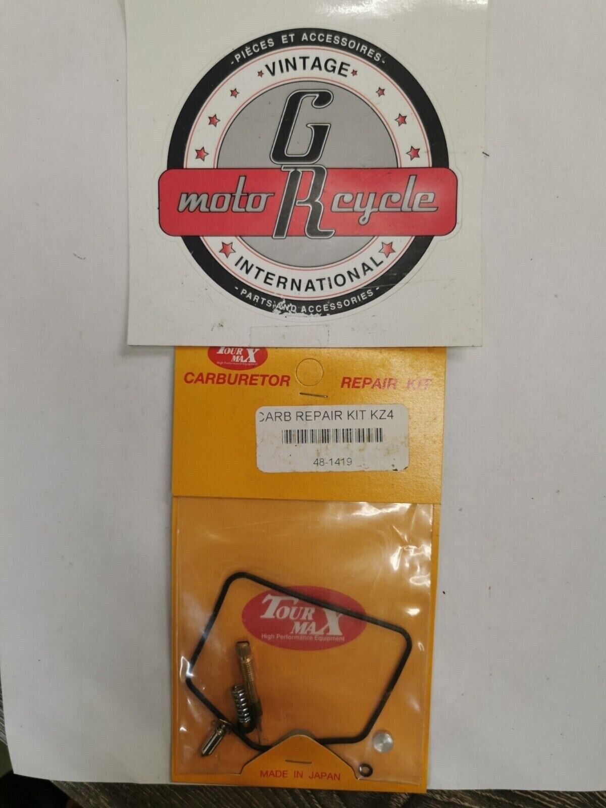 NOS TOURMAX KZ440A KZ440B KZ440D KZ750E Carb Rebuild Kit 48-1419 J20