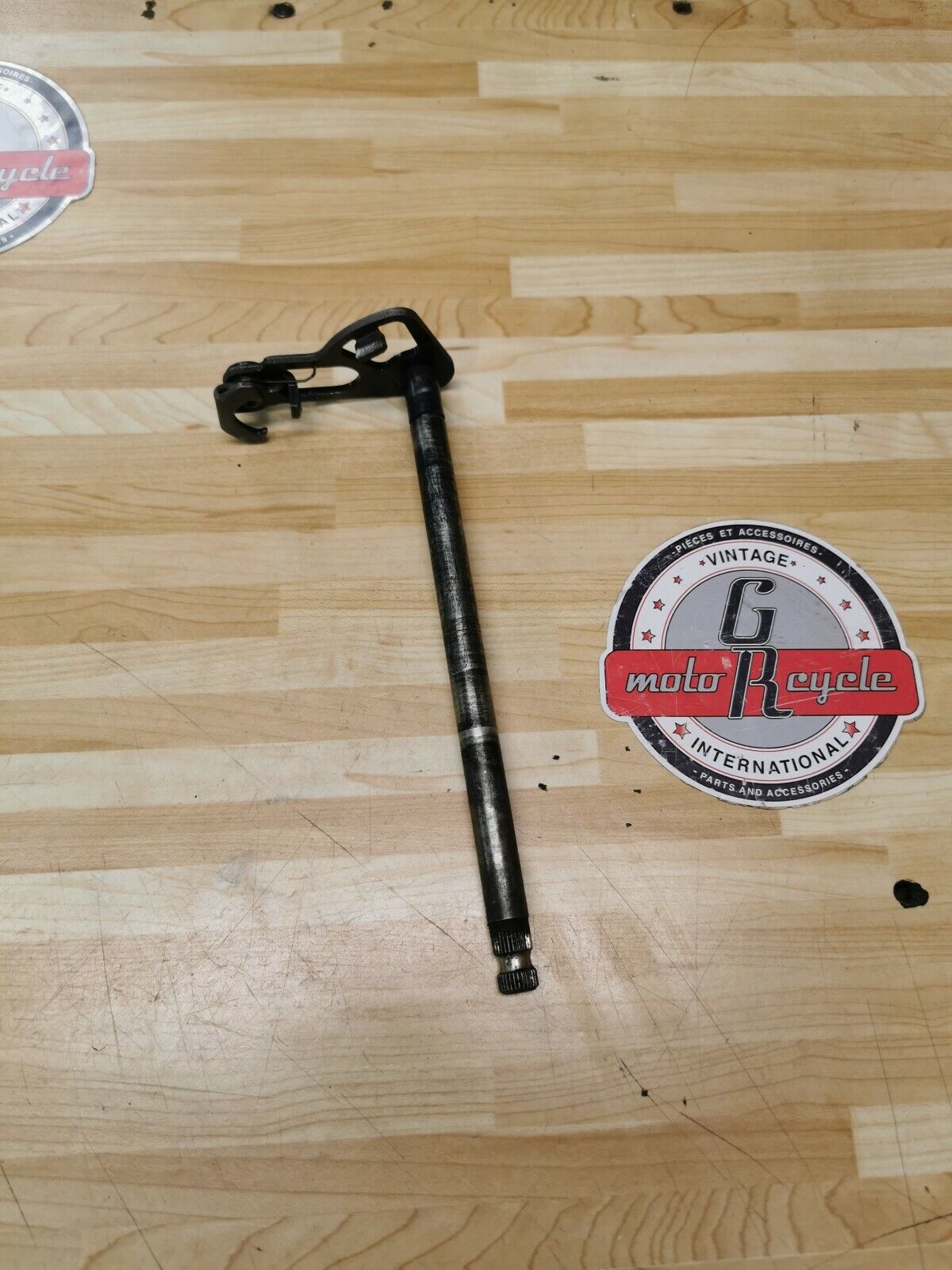 Yamaha DT200 1986 gearshift gear shift shifter shaft spindle