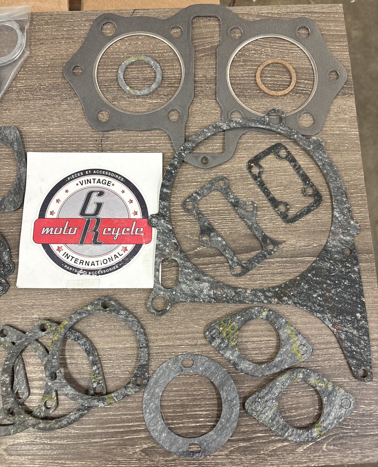 NOS ACTION ACCESSORIES XS2 GASKET KIT INCOMPLETE J63