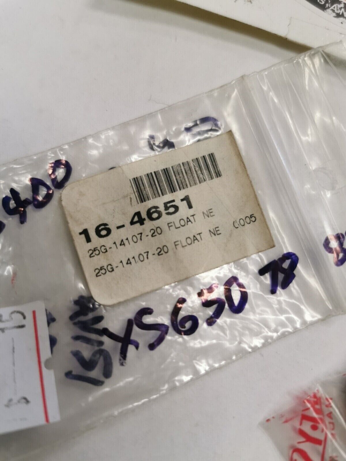 NOS KEYSTER XS1100 FJ600 XS400 XS650 1978 - 1982 NEEDLE VALVE SET 16-4651 J20