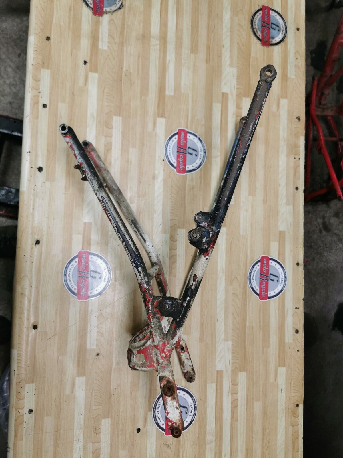 Honda CR125R 1984 subframe sub frame chassis CR250R CR500R