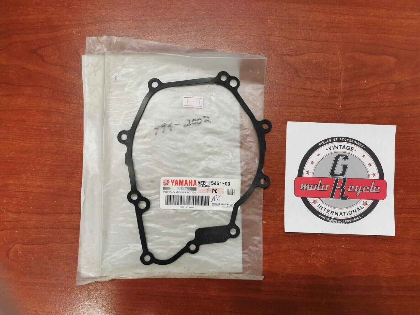 NEW NOS Yamaha 1999-2002 YZFR6 YZF-R6 CRANKCASE COVER GASKET 5EB-15451-00-00 Y73