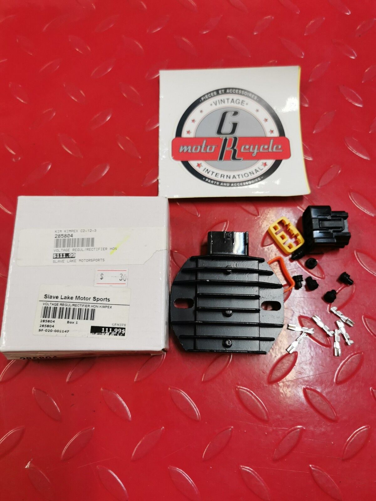 NOS KIMPEX VOLTAGE REGULATOR RECTIFIER 285804 SF-020-001147 J3