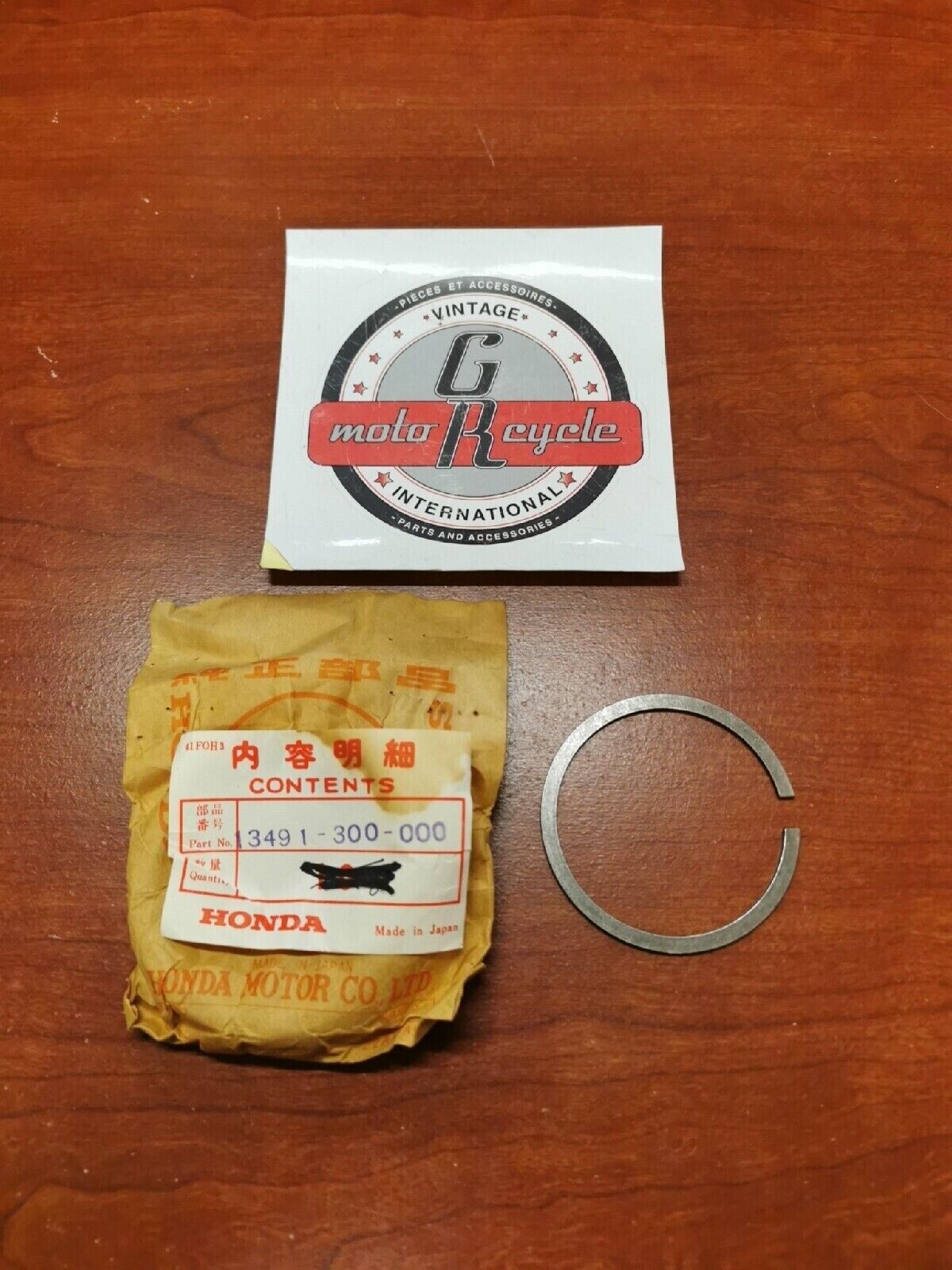 NOS Honda CB750K F RING, BEARING SETTING (66.5MM) 13491-300-000 H33