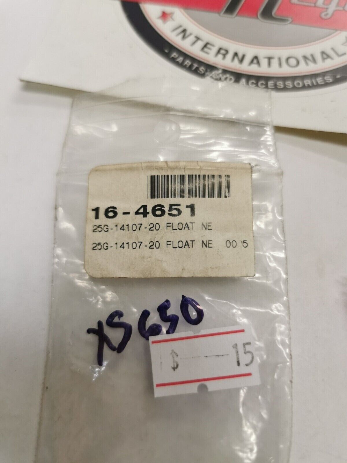 NOS KEYSTER SR250 XJ550J XS400 XS650 NEEDLE VALVE SET 16-4651 J20