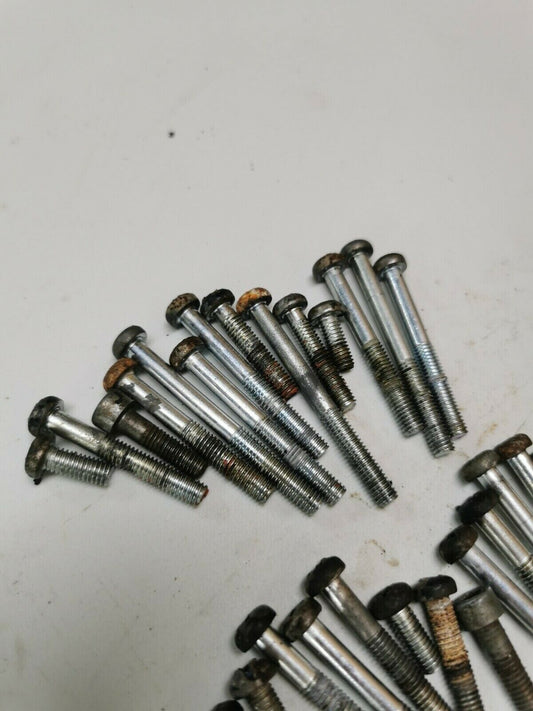 Yamaha DT100 1976 motor engine bottom end crankcase bolt hardware