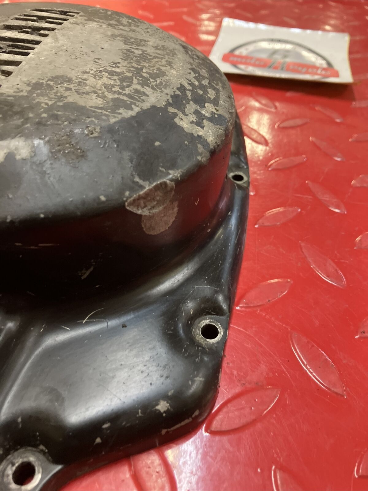 Yamaha YZ400 1977 right crankcase clutch cover YZ250