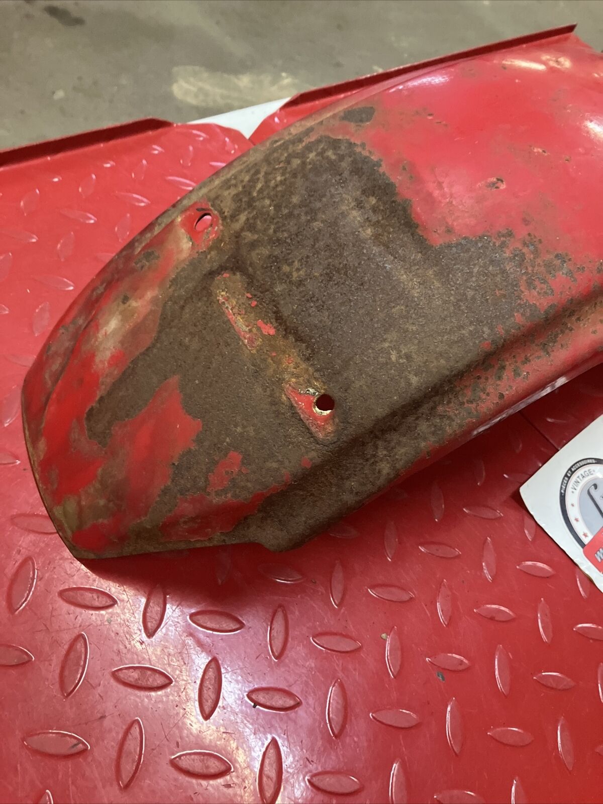 Suzuki RV90 1976 rear fender