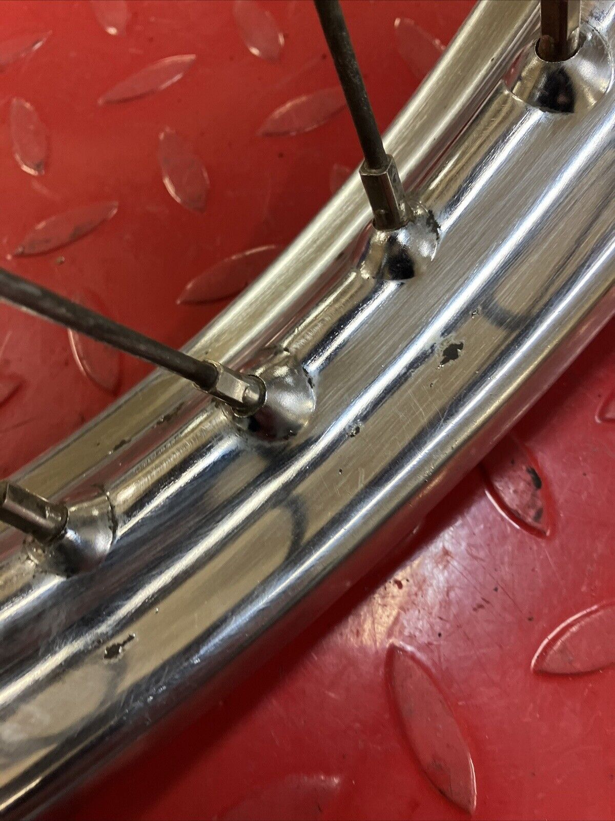 Kawasaki G5 1972 rear wheel rim