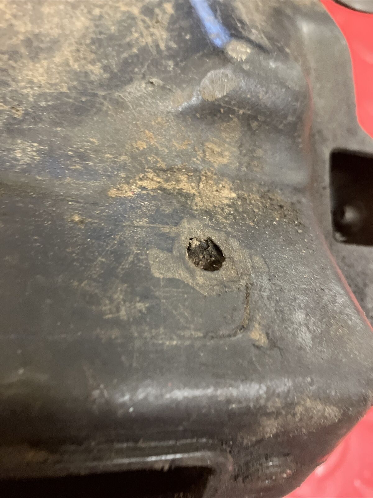 Honda CR80R 1986 airbox air box cleaner filter housing boot 1987
