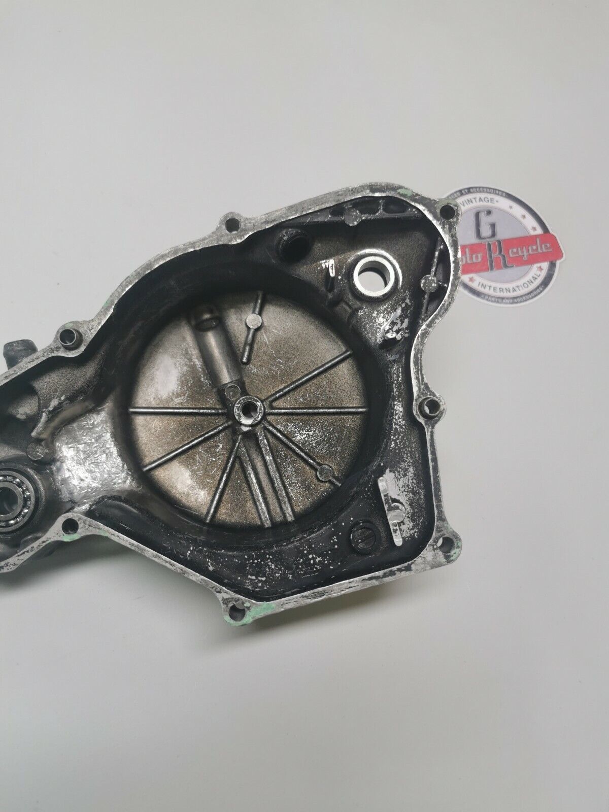 Honda CR80R 1985 right crankcase clutch cover 1984
