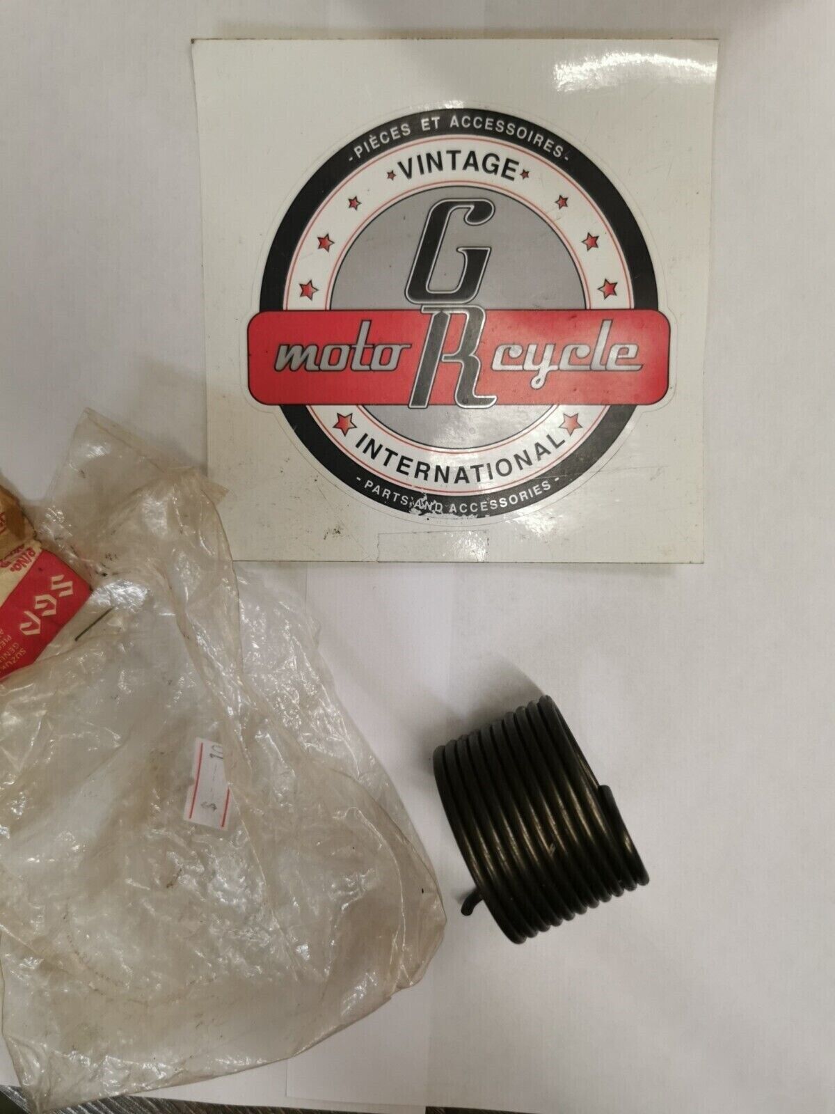 NOS SUZUKI DR200 DR125 KICK SHAFT SPRING 09448-45003 S28