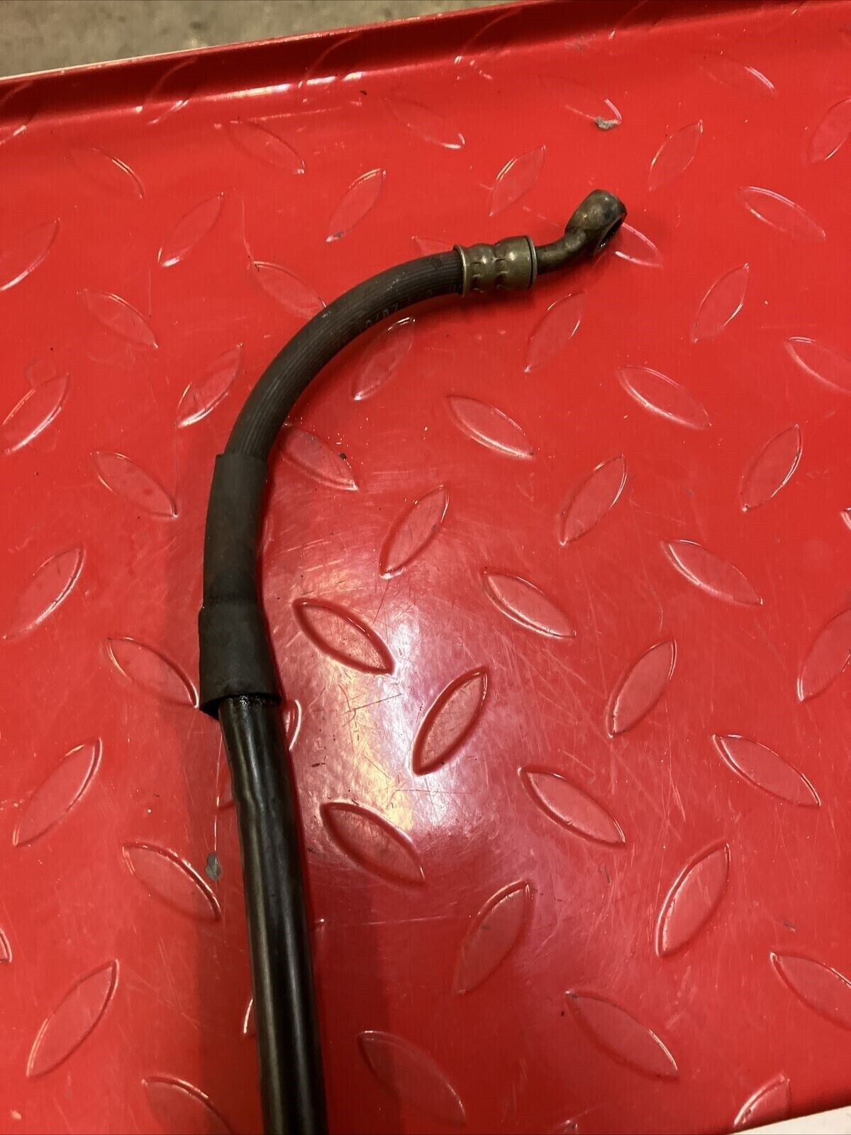 Honda CR250R 1988 rear brake master cylinder hose line CR500R