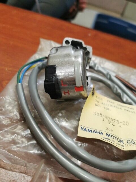 NOS Yamaha 1973 1974 GT1 GT80 HANDLE SWITCH 368-83973-00-00 Y133