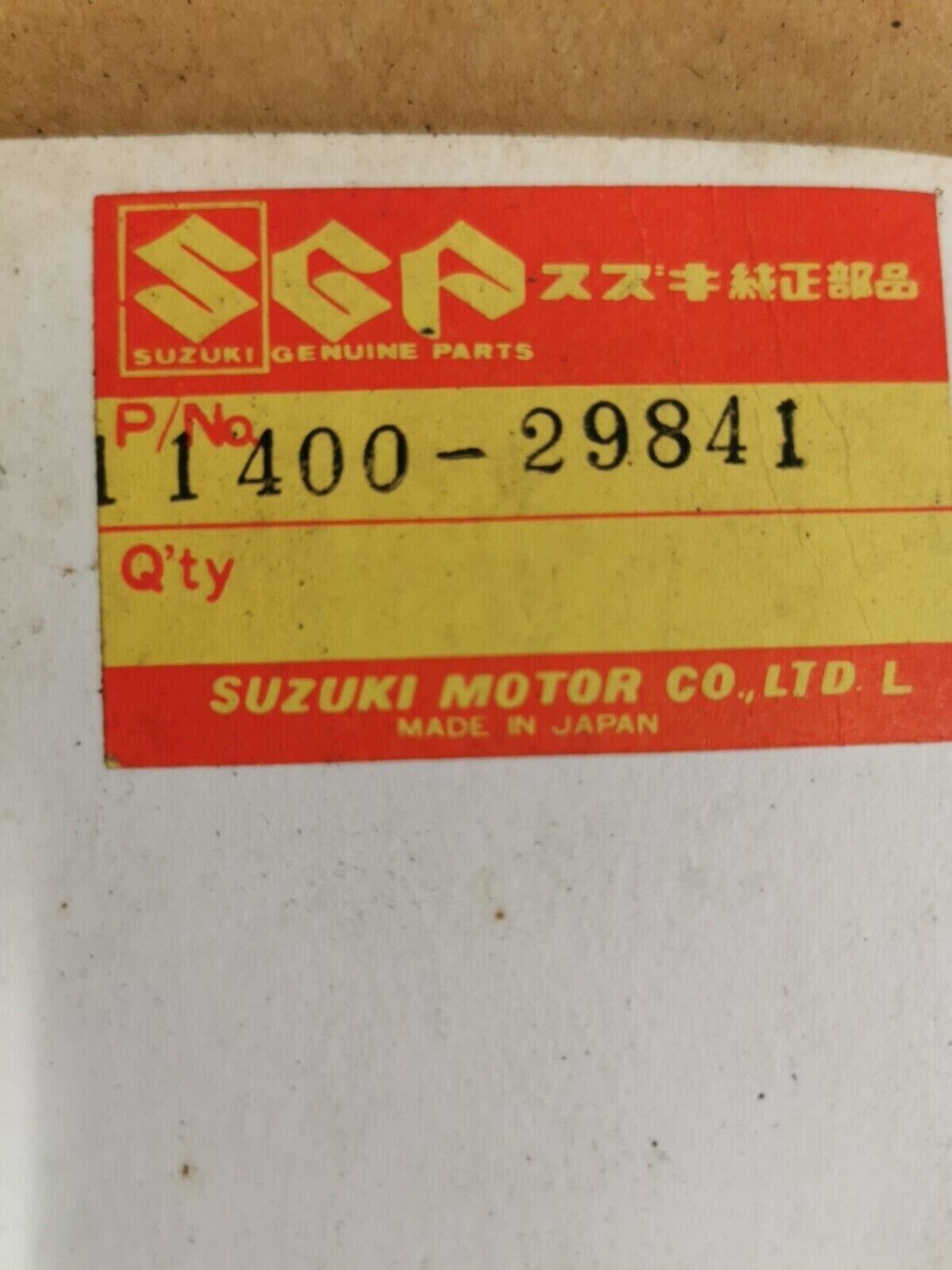 NOS SUZUKI DS185 CNTX TS185BCN GASKET KIT INCOMPLETE SET 11400-29841 J49