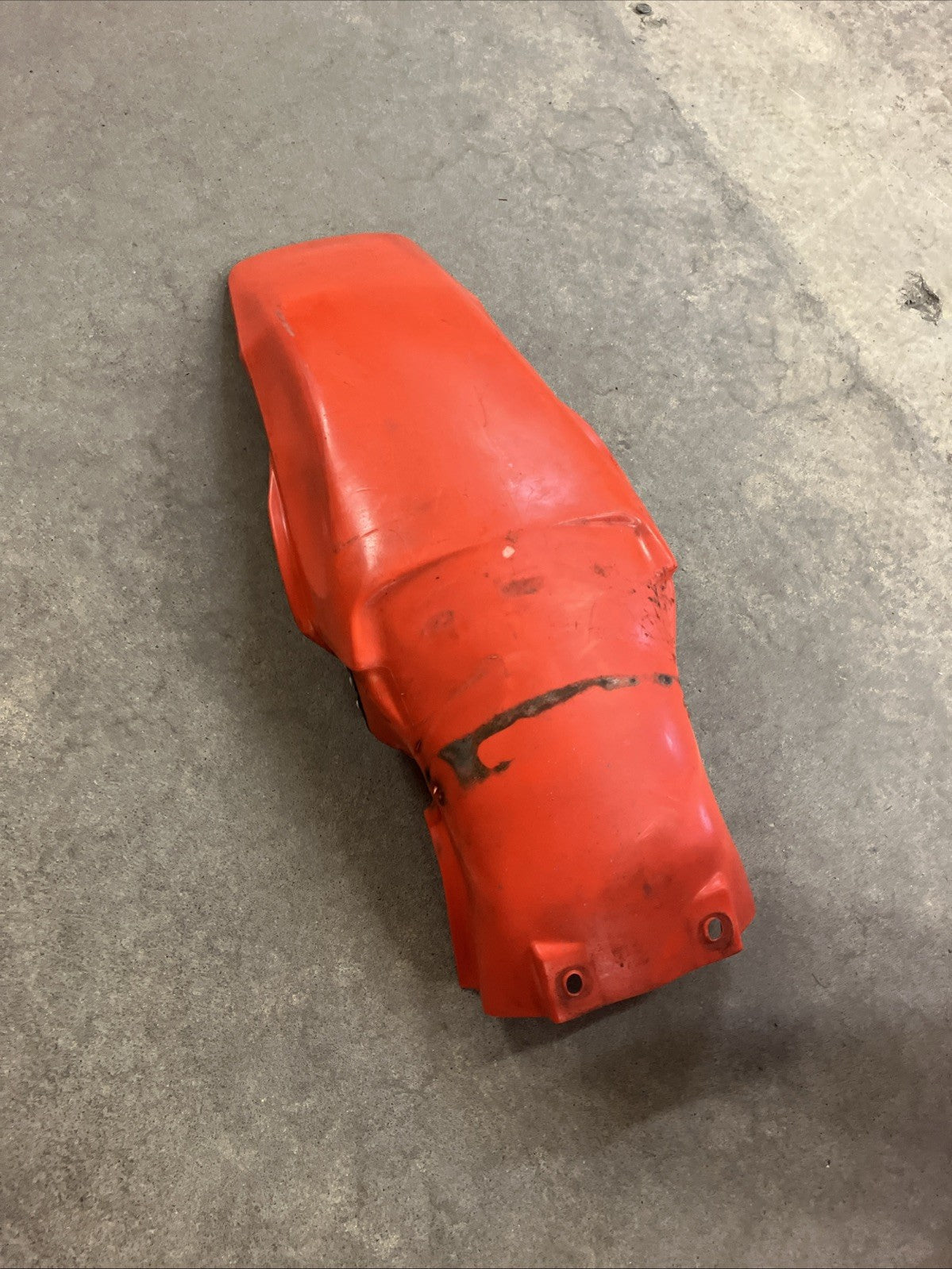Honda CR250R 1991 1990 OEM Fender side cover number plate shroud KIT CR125R 1992