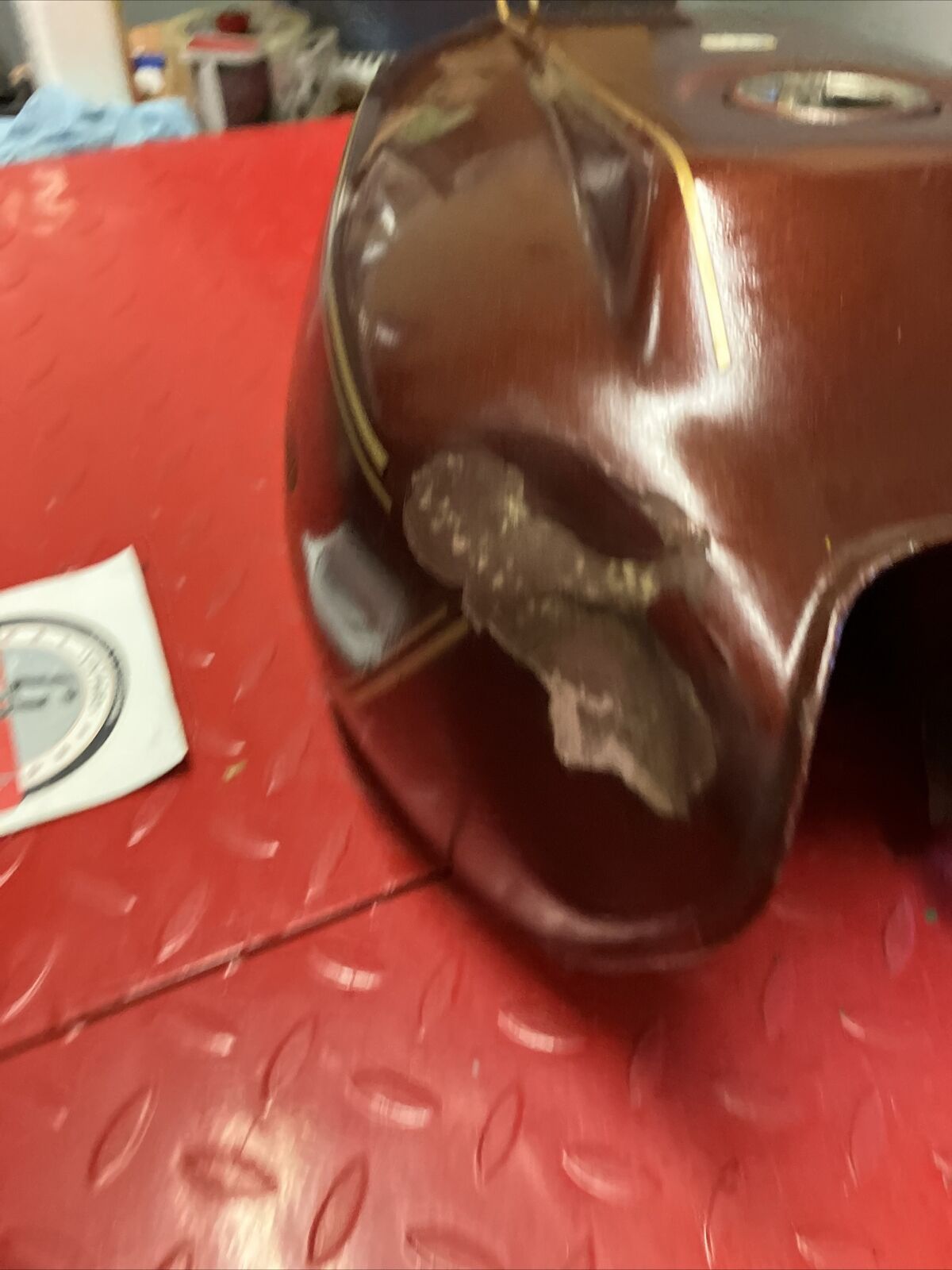 Kawasaki KZ400 1978 1979 Fuel tank gas petrol reservoir