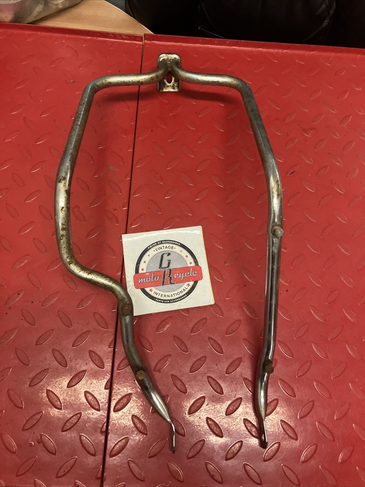 Suzuki RV90 1975 Skid plate brace frame guard