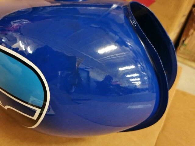 NOS Yamaha 1976 RD200 FUEL TANK (FRENCH BLUE) 398-24110-Y0-04