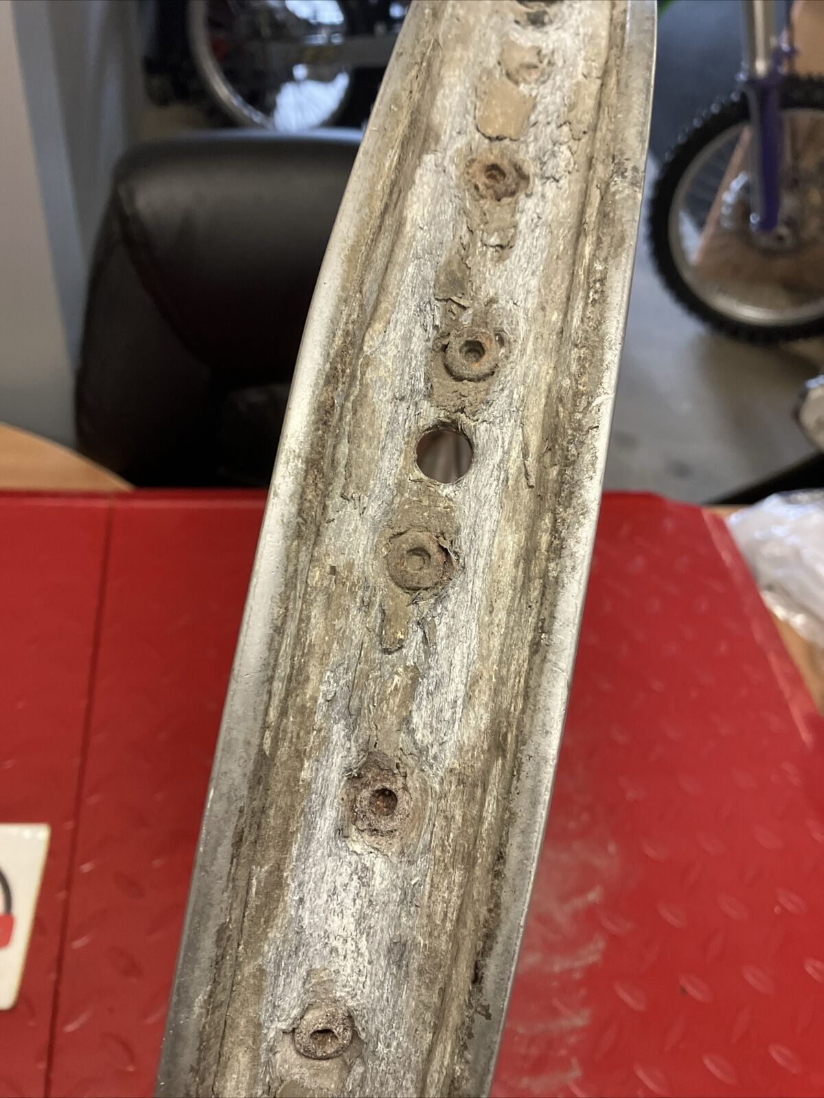 Honda CR250R 1989 Front wheel rim hub CR125R CR500R