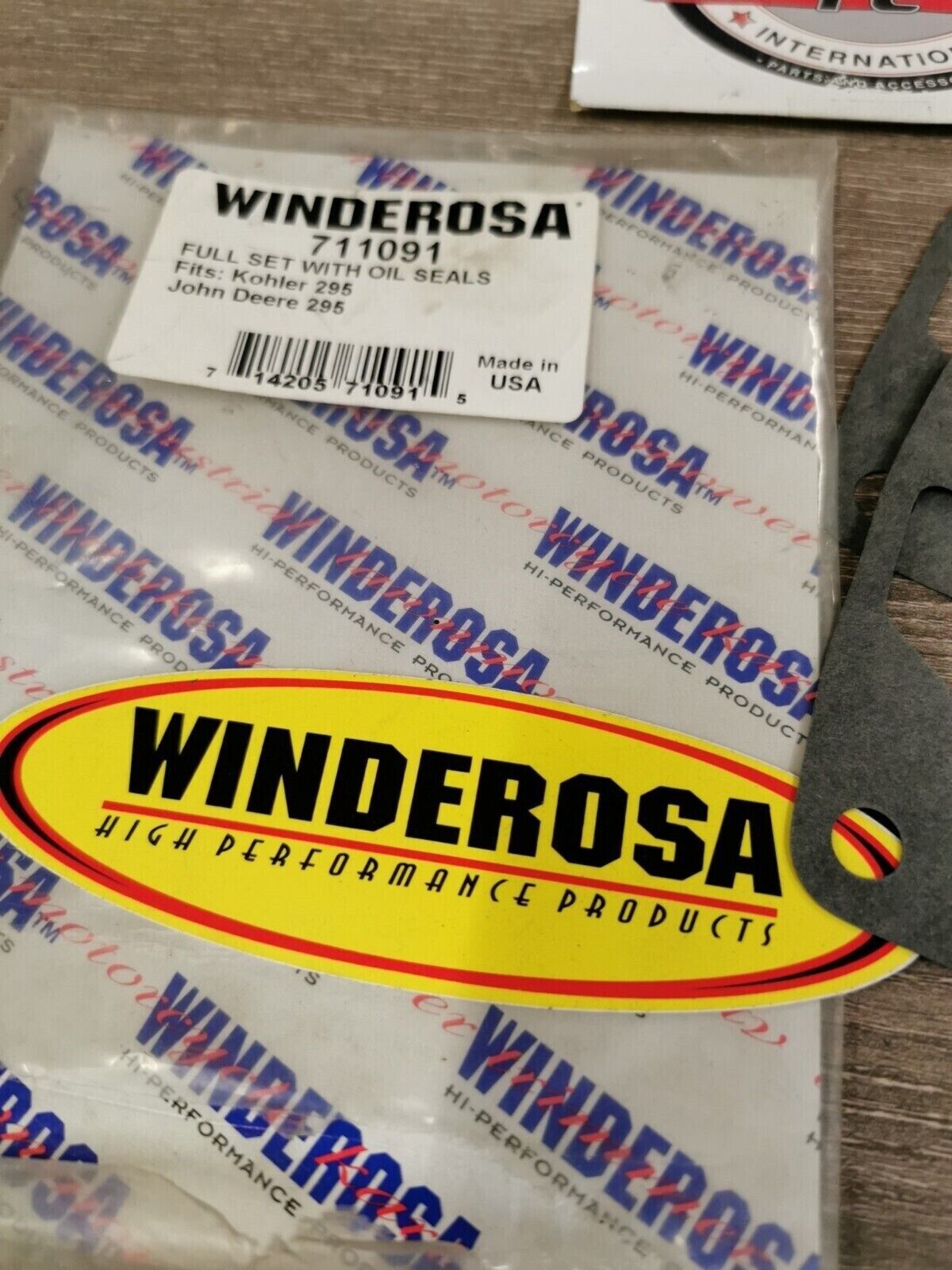 NOS WINDEROSA JOHN DEERE 295 KOHLER 295  INCOMPLETE Gasket Kit 711091 J28