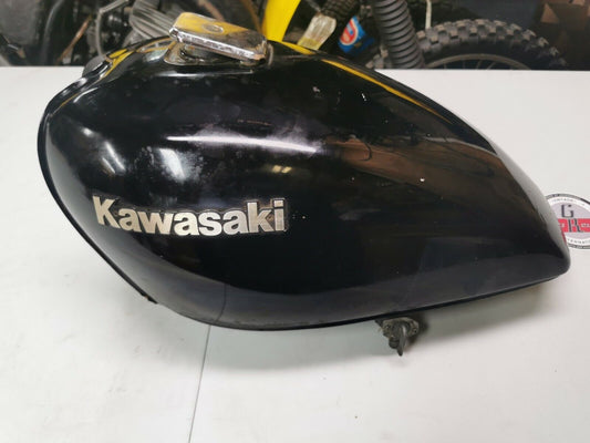 Kawasaki KZ440 fuel tank gas petrol reservoir cap petcock emblem badge G