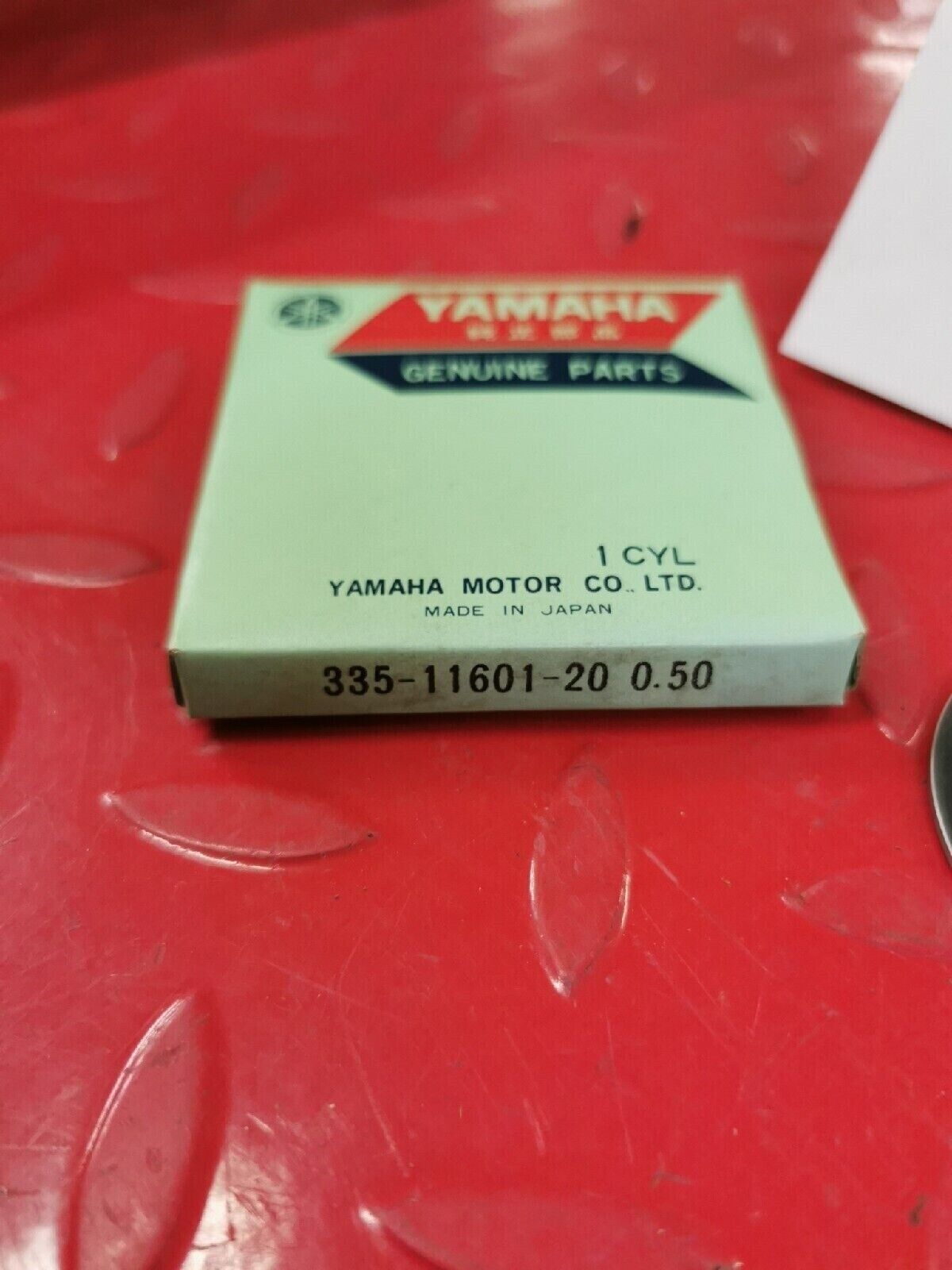 NOS YAMAHA L5T YL2 RS100 1967 - 1976 PISTON RING SET 0.50 335-11601-20-00 Y51