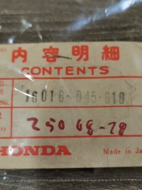 NOS HONDA Z50A PC50 COMPLETE SCREW SET A 16016-045-610 SUB 16016-063-004 H81
