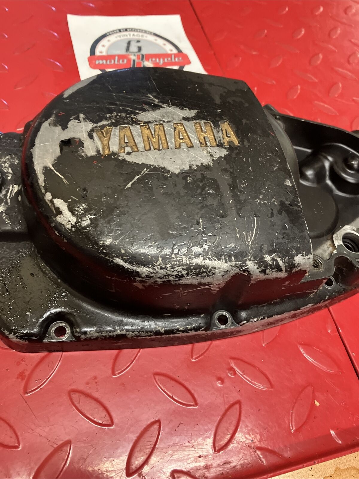 Yamaha DT250 1977 Right crankcase clutch cover DT400 1978