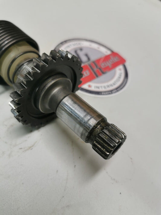 Suzuki PE175 1982 kickstarter kick starter spindle shaft gear 1983 1984