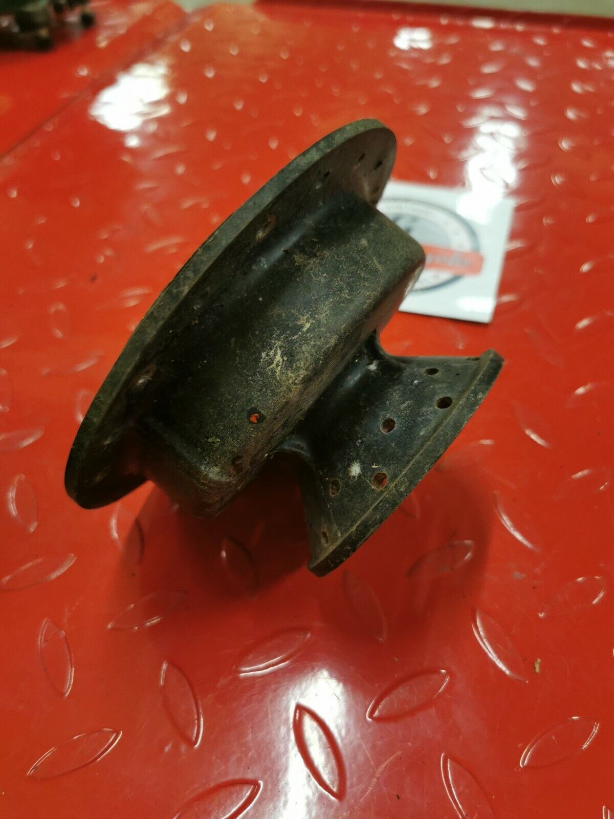 Kawasaki KX80 1979 front wheel hub 1980 1981