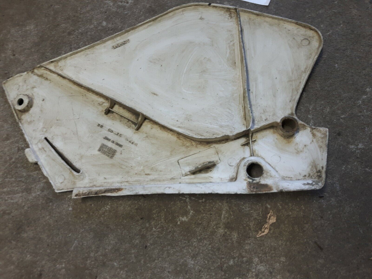 Honda CR125R 1996 left side cover panel number plate fairing CR250R 1997 G