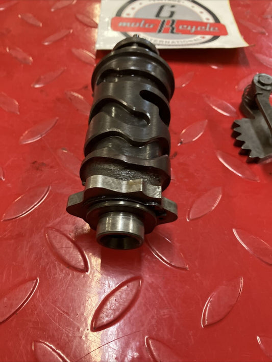 Yamaha YZ400 1977 transmission gearshift gear shift drum cam assy