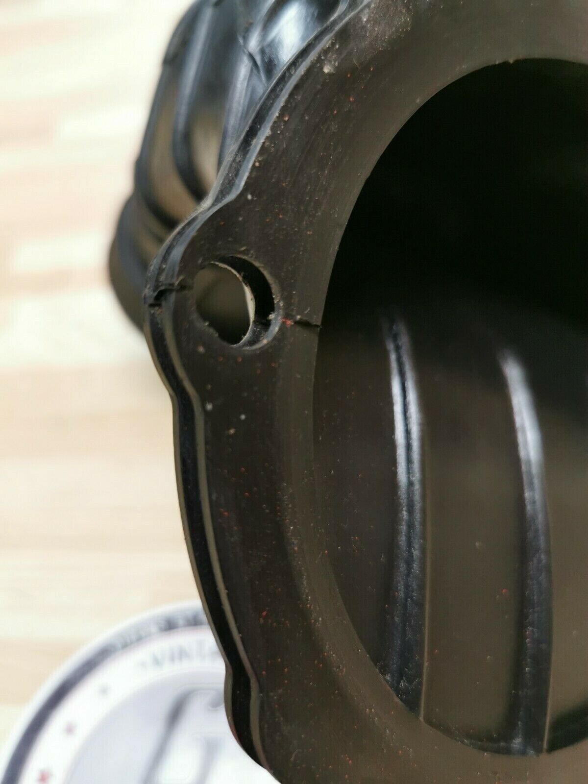 Honda CR125R 1983 airbox air box cleaner filter boot joint tube connecting carb