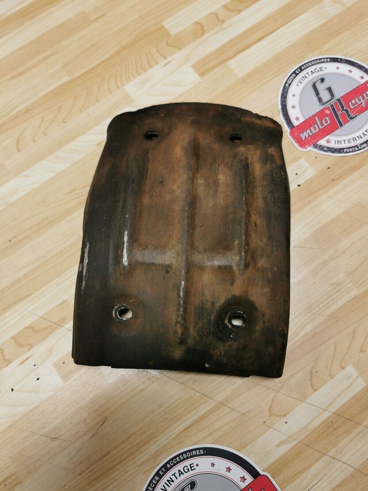Yamaha CT2 175 1972 engine motor bash guard protector skidplate skid plate