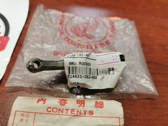 NEW NOS Honda XL175 K0 K1 K2 VALVE ROCKER ARM 14431-362-000 H71