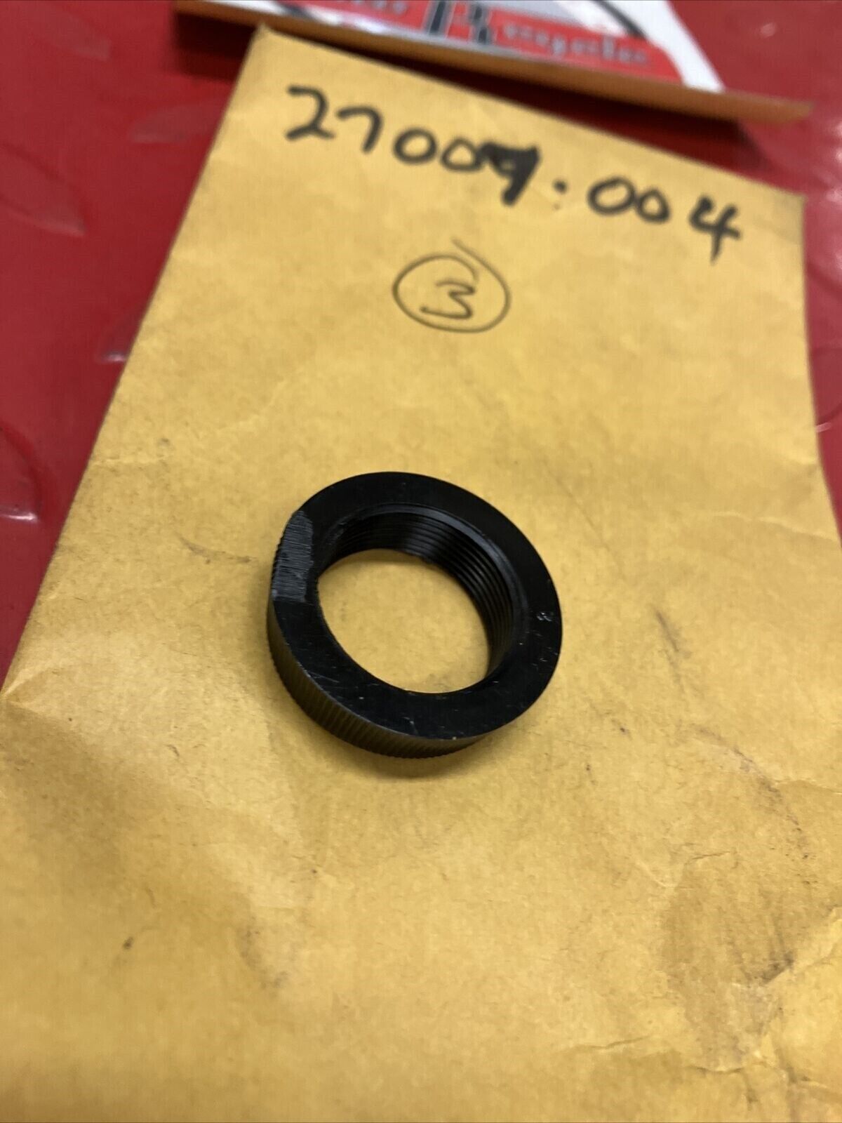 NOS KAWASAKI IGNITION SWITCH LOCK NUT 27007-004 K19