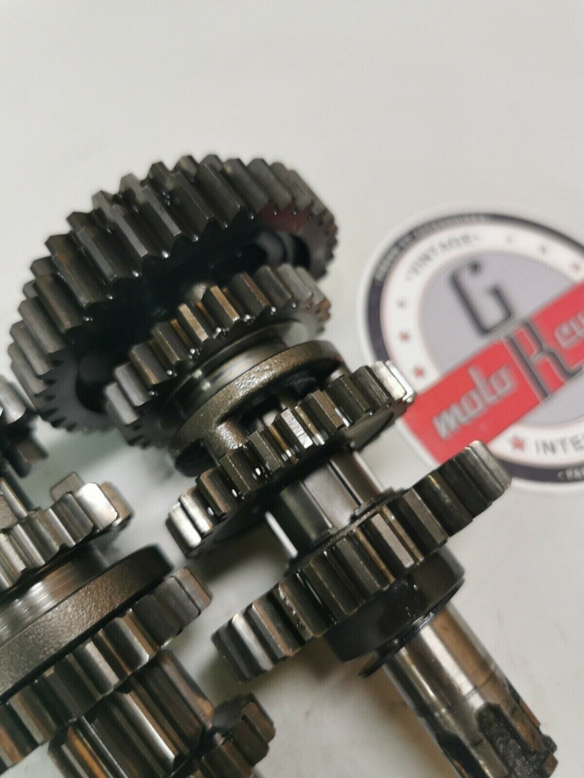 Honda XL80S 1983 transmission mainshaft countershaft main counter shaft gear