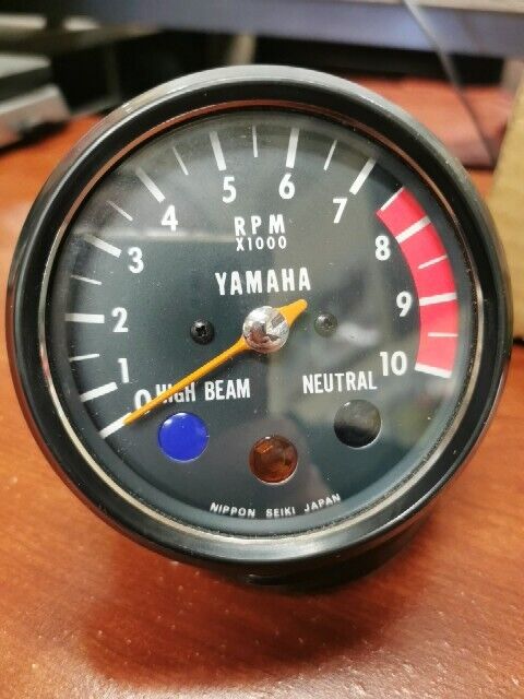 NOS Yamaha 1974 - 1976 DT125 TACHOMETER 444-83540-00-00 SUB 444-83540-01-00 Y109