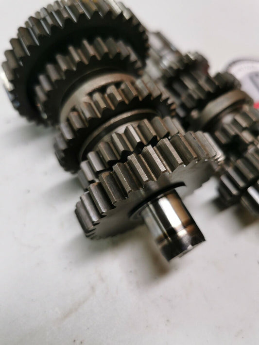 Honda XR100 1984 transmission mainshaft countershaft main counter shaft gear
