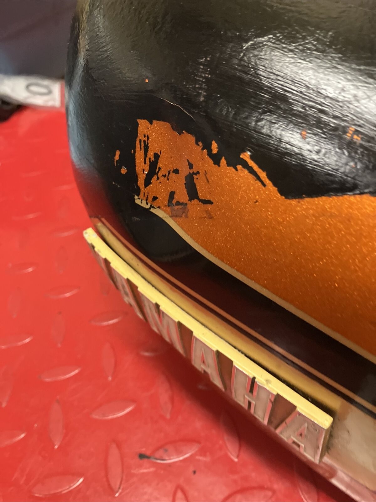 Yamaha TX750 1973 Fuel tank gas petrol reservoir