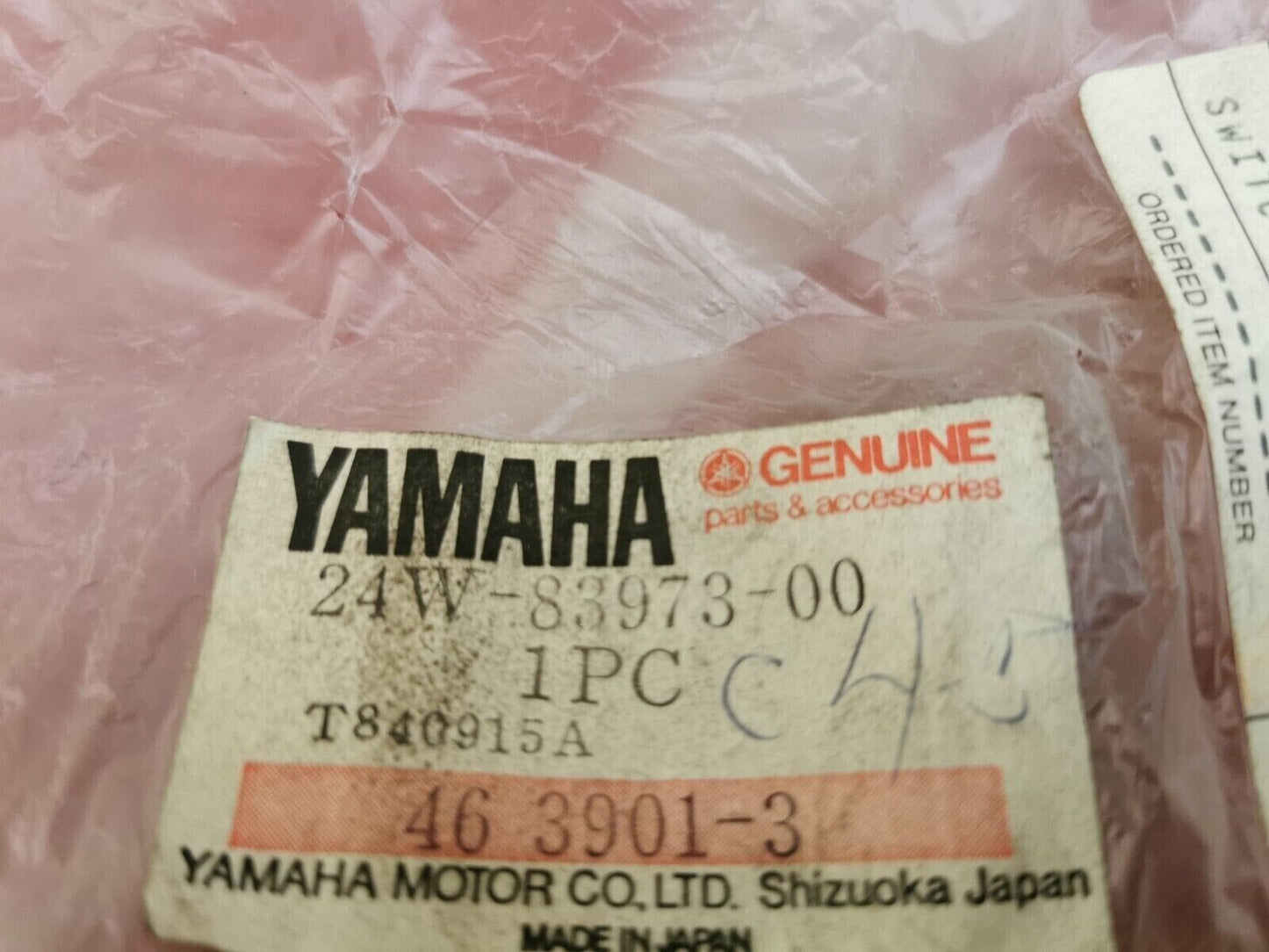 NOS Yamaha YTM200 83-85 HANDLE SWITCH 24W-83973-00 24W-83973-08 24W-83973-09 Y12