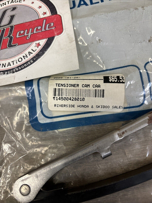 NOS Honda XL250S XR250 CAM CHAIN TENSIONER INCOMPLETE 14500-428-010 H139
