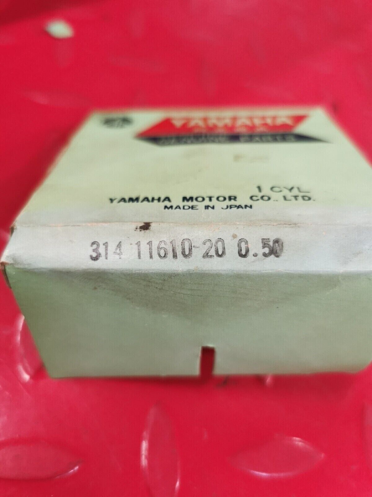 NOS YAMAHA AT2 AT3 CT2 CT3 1973 1972   PISTON RING SET 2ND  314-11610-20-00  Y51