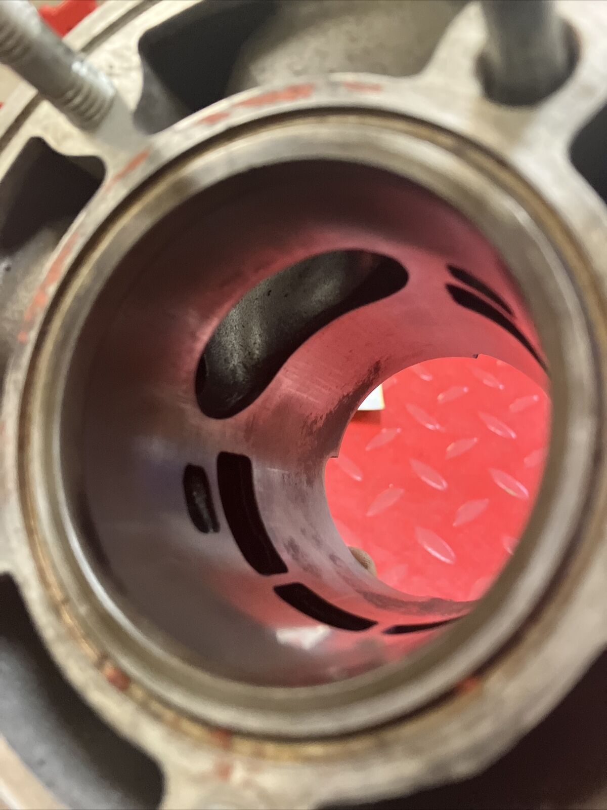 Yamaha YZ125 1986 cylinder jug barrel
