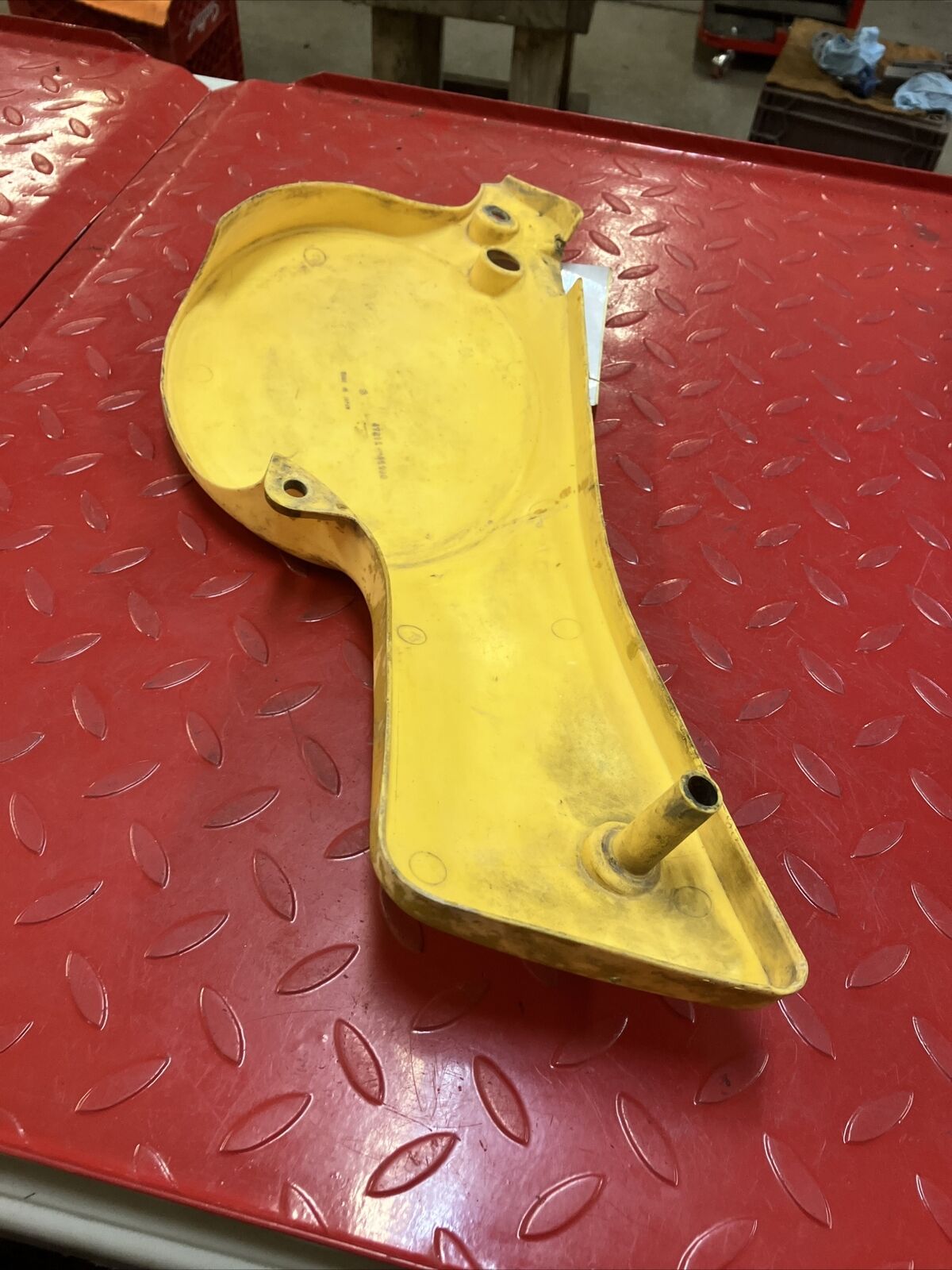 Suzuki RM80 1979 left side cover panel fairing