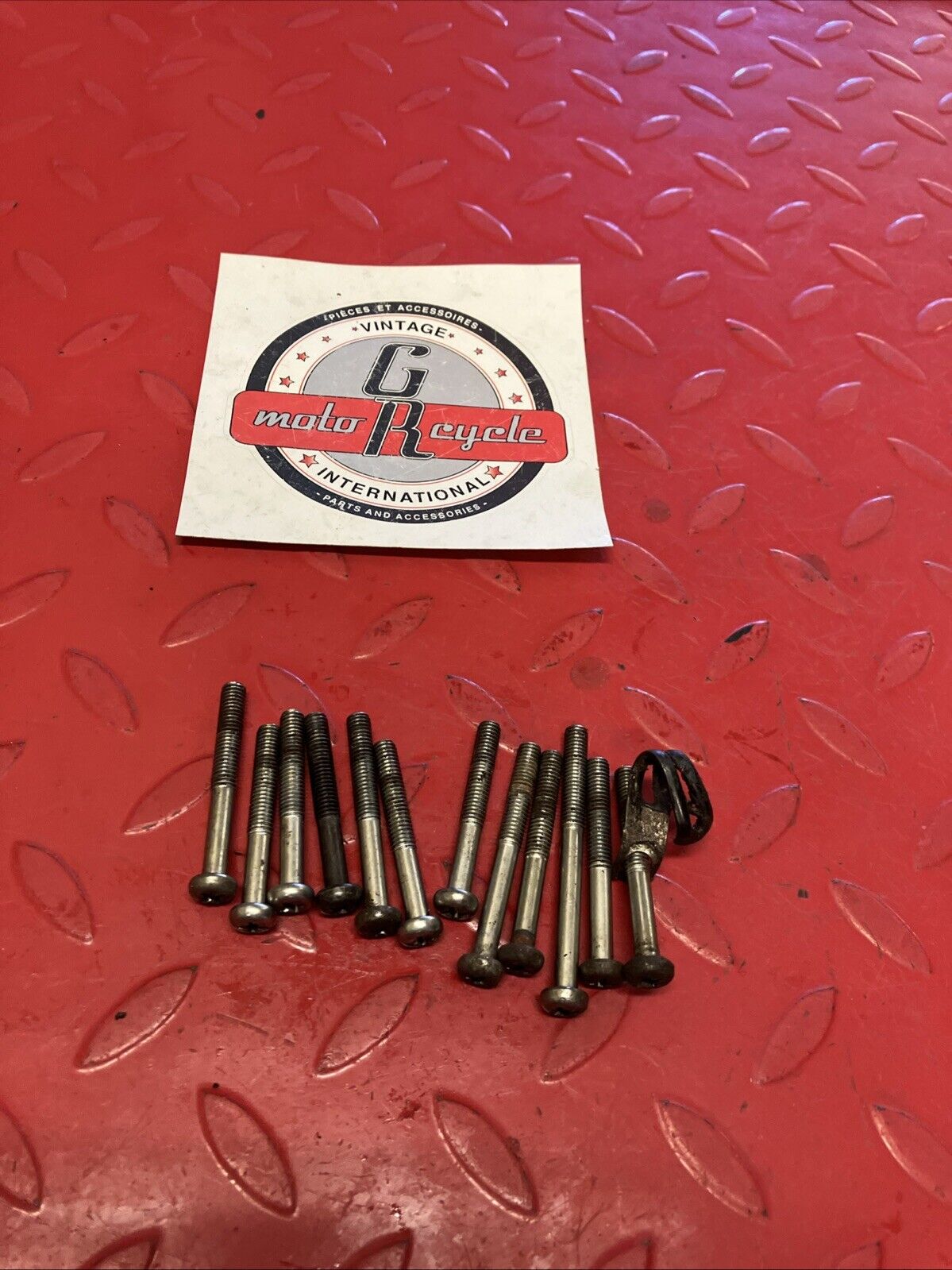 Suzuki RM125 1983 Crankcase hardware bolt set
